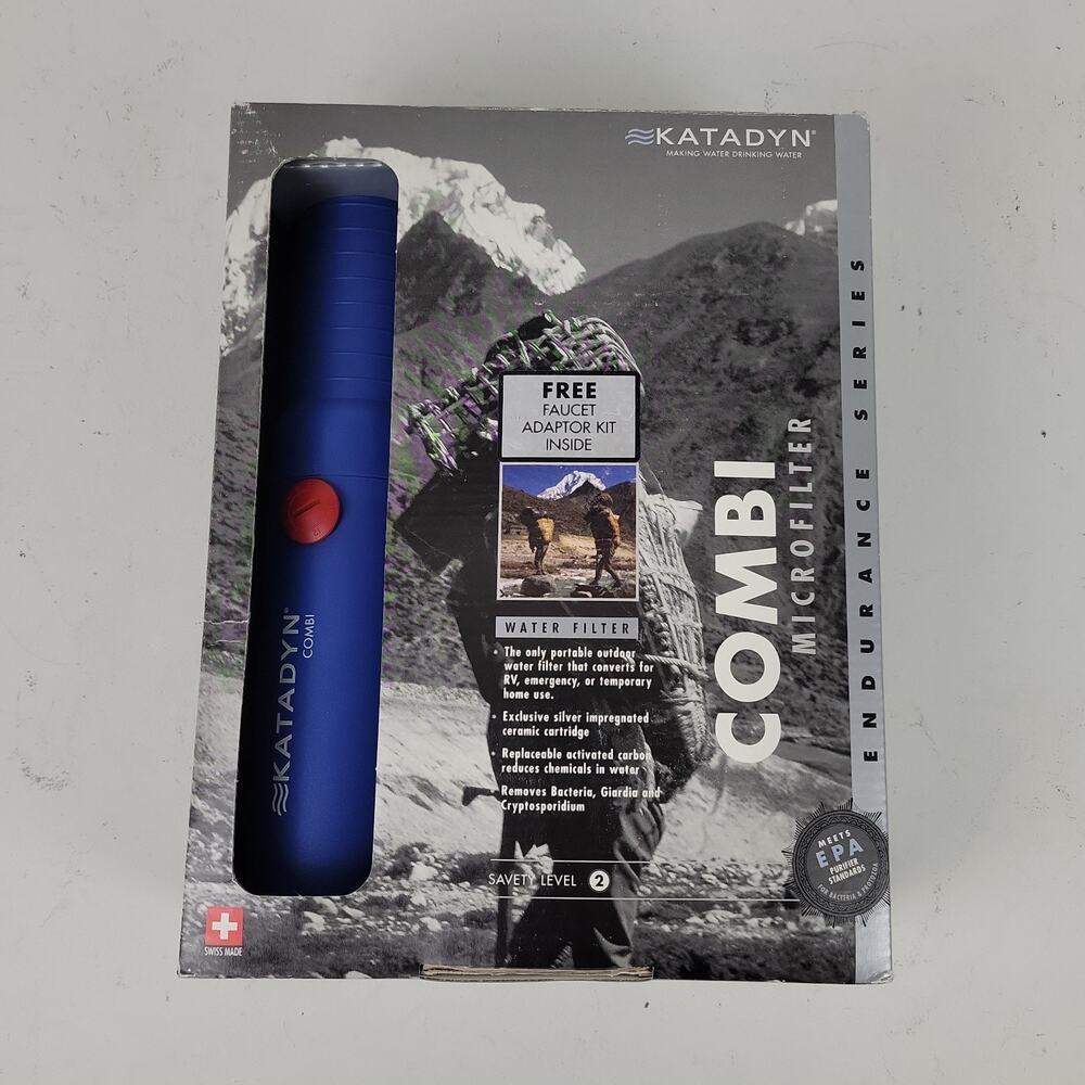 Katadyn Combi Plus Water Filter Microfilter - Endurance Series